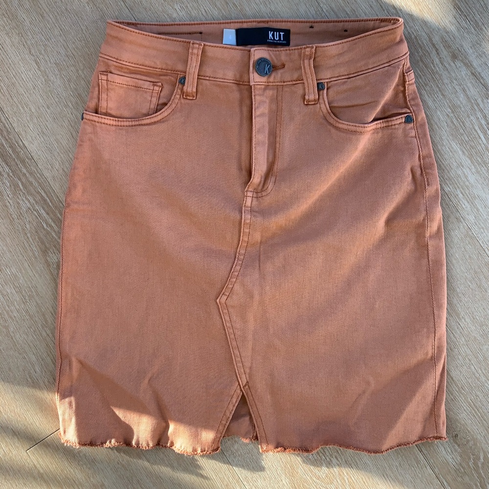 Kut From The Kloth Hannah Denim Skirt